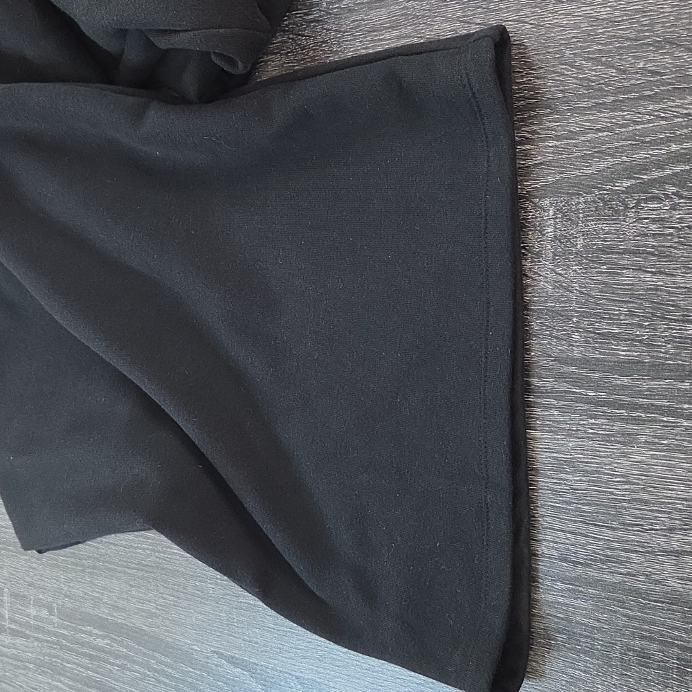 No Boundaries Womans XXXL 21 Fleece Sweat Pants Love Your Self Wide Leg Black - Picture 10 of 14